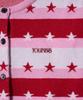YOUHEE Star Stripe Cardigan Pink