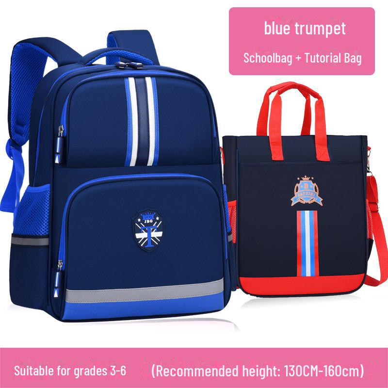 Waterproof Lightweight Backpack for Primary School Students, Ages 6-12, Grades 1-6