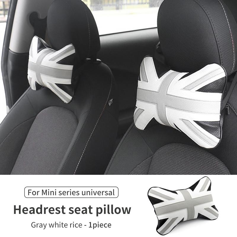 Auto Nackenkissen Autositze Kopfstütze Kissen Für Mini Cooper F56 R56 U25 F55 F60 Universelles Sicherheitsknochenkissen