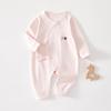 Newborn Baby Clothes Cotton Kimono Wrap Romper Seamless Butterfly Onesie Infant Soft Outfit for Girls Boys