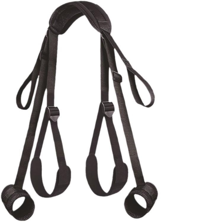 SM All-Body Leg-Spreading Strap: Versatile Hand & Foot Restraint Bondage Toy for Couples