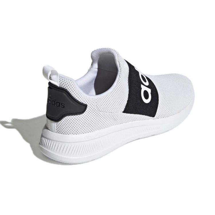 Adidas Lite Racer Adapt 4.0 White Black Men Sneakers Cloud-White Core-Black H04828