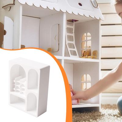 1:12 Miniaturní skříňka Dollhouse Knihovna Vitrína Doll House Skříňka Mini nábytek