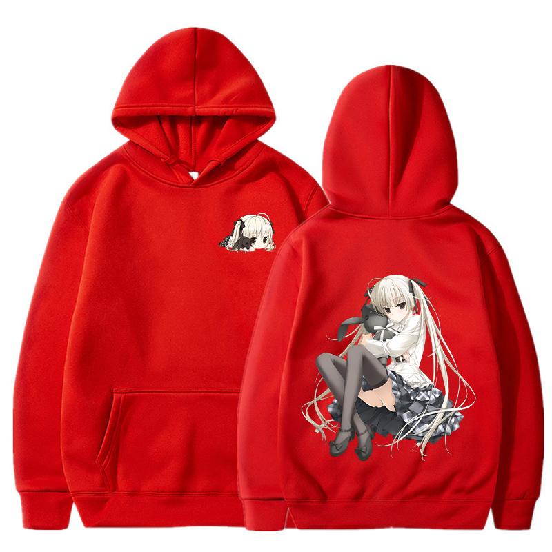 Kasugano Sora Hoodies Men Fashion Anime Character Printed Long Sleeve Sweatshirts Women Casual Hoody Pullovers Sudaderas