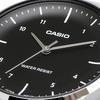 Casio Black Metal Overseas Model Wristwatch, Watch, Quartz, Women's, Band, LTP-VT03D-1B