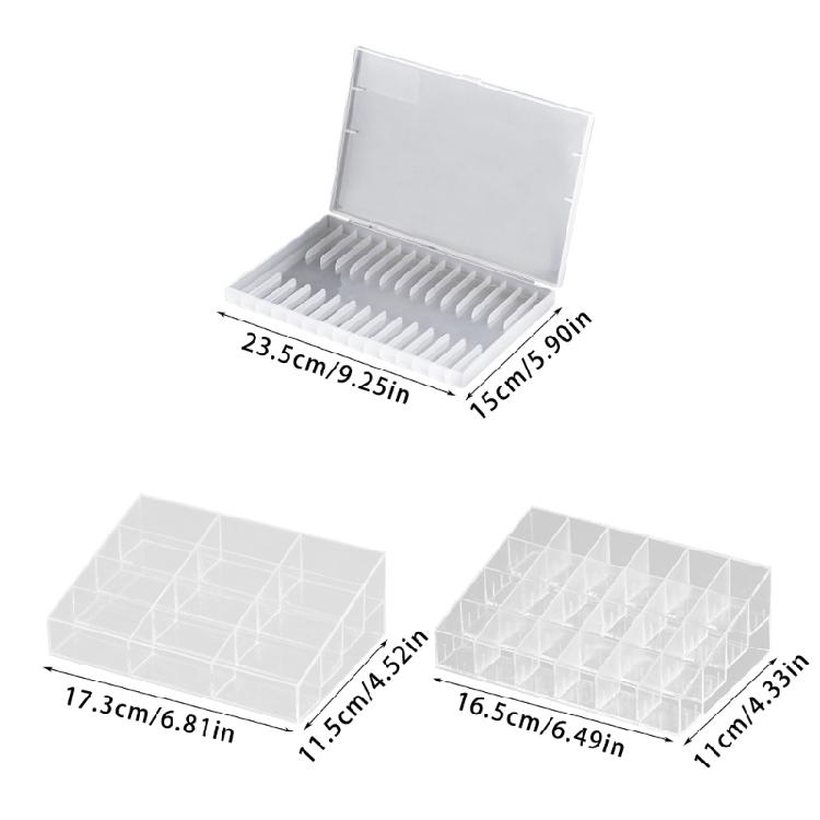Multifunction Pen Organizers Large Capacity Pen Pencil Display Rack 12 Grids 15 Grids 24 Grids Marker Display Rack