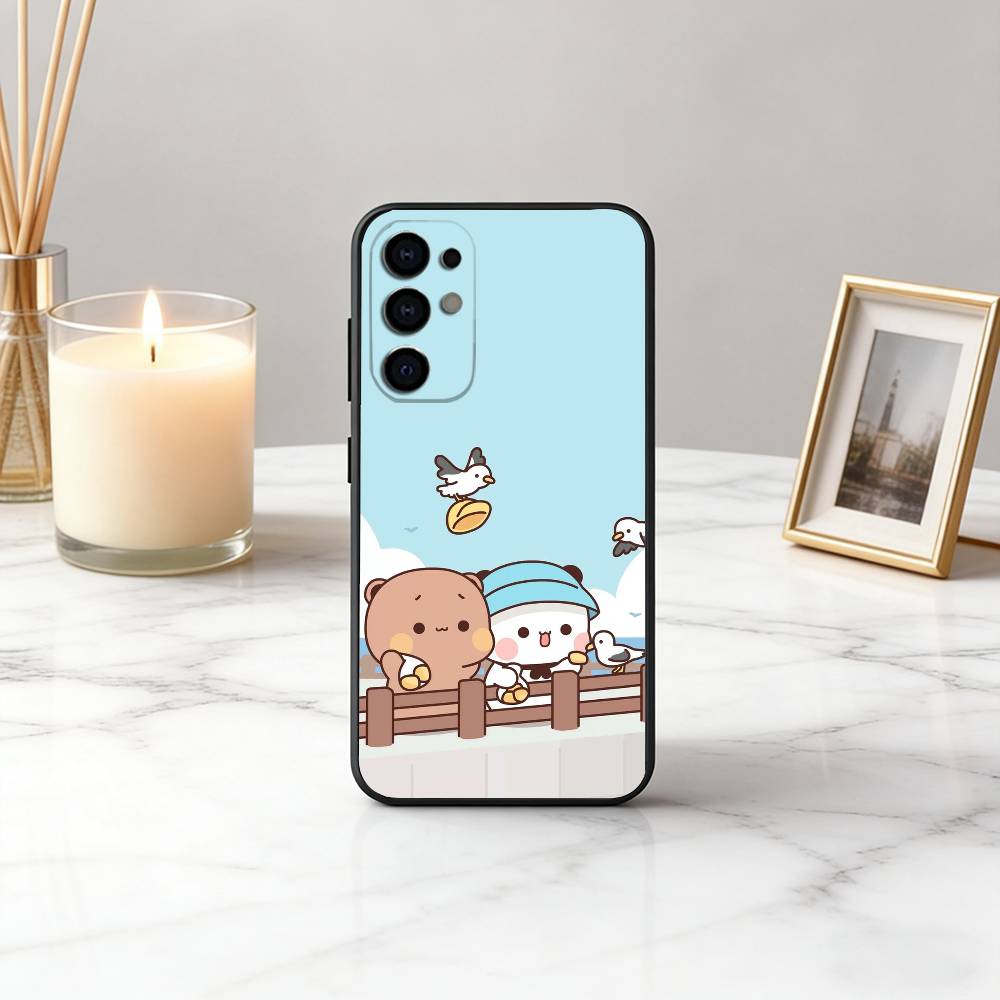 Funny Family B-BUBU D-DUDU-es Phone Case For Samsung S25,S24,S21,S22,S23,S30,Ultra,S20,Plus,Fe,Lite,Note,10,Black Cover