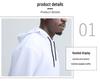 Men's Quick-Dry Hooded Sports Hoodie - Autumn/Winter, Long-Sleeve, Loose Fit, Plus Size