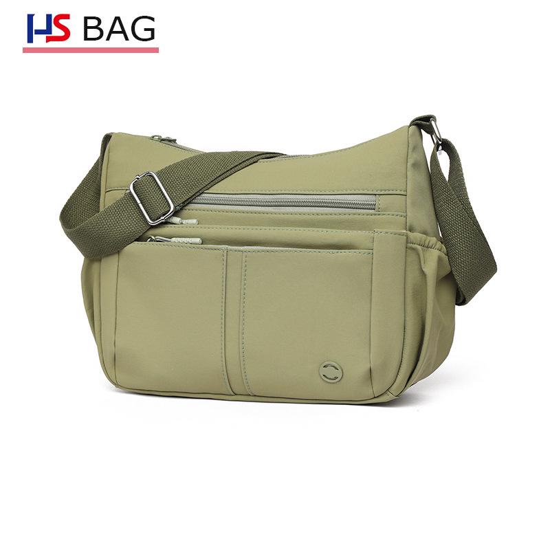 Dámská Crossbody taška přes rameno z oxfordské látky s velkou kapacitou - Vícevrstvé úložné prostory pro maminky středního věku