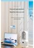F8 Bladeless Fan & Bluetooth Speaker with Desk Lamp, USB Charging, Oscillation, Creative Design, Digital Display - 2026 Model for Home Use