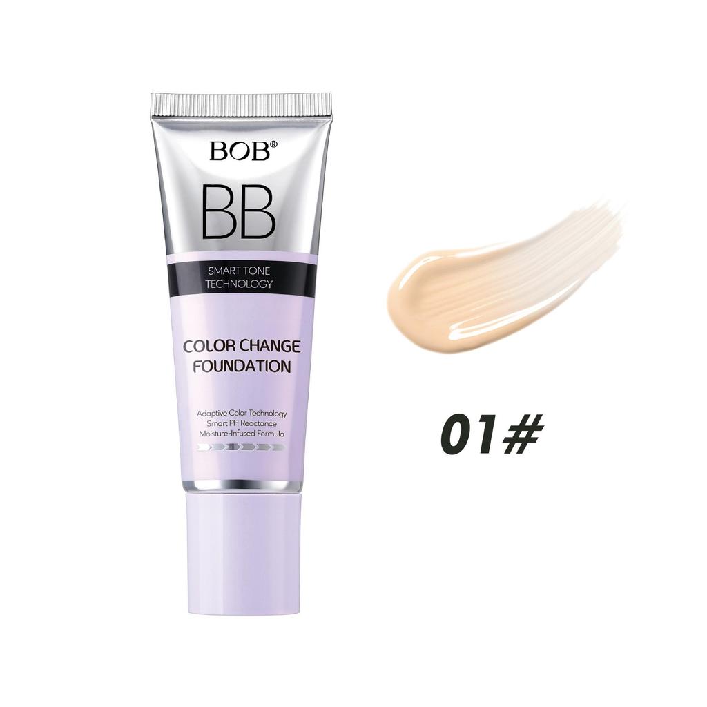 Color-Changing BB Cream: Long-Lasting, Hydrating, Natural Glow Foundation & Concealer for Women