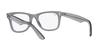 Prescription Eyewear Frames RX4340V WAYFARER EASE 8225 TRANSPARENT GREY 50 [Ray-Ban]