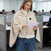 Heated Shawl Wraps For Women Comfortable Soft 3-Level Safe Heating Blanket Women Wearable Heated Blanket For Couch Bed Sofa Home
