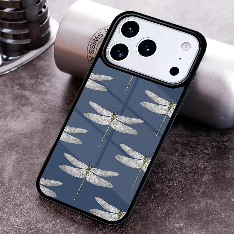 

Dragonfly soft Phone Case For iPhone 17 16 15 14 13 12 11 Pro Max Plus 17Air Soft Silicone Cover iPhone17