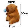 Leap Raupe Capybara Plush Toy with Runny 30cm Nose,