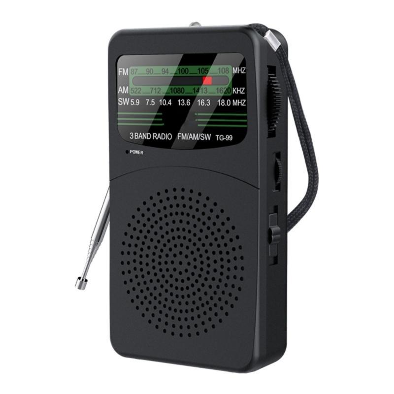 

Compactly AM FM SW Radio MultiBand Receiver Auto Scan Function Clear Audios Design for Enhances Listen Experience 1