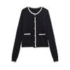 Fashion Wind 2024 New Fall Women's Clothing Stylish Long Sleeves Basic Button Twist Knitting Cardigan 1258776