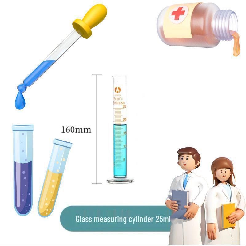 Precision Glass Graduated Cylinders: 10-1000ml Lab Equipment