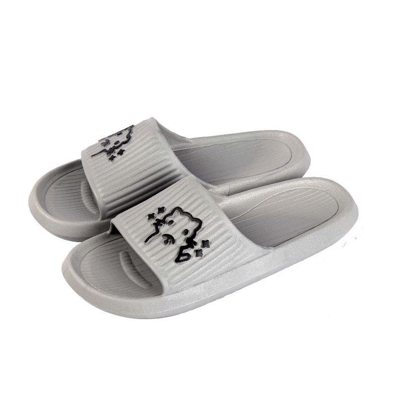 Kapcie damskie letnie słodkie kreskówki można nosić na zewnątrz kryty łazienka kąpiel antypoślizgowe sandały dla par męskie