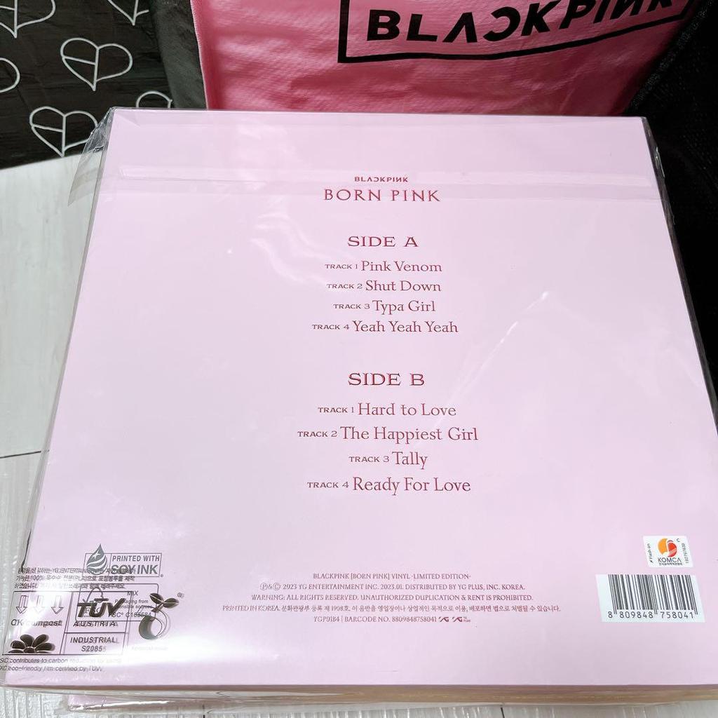 [USED] BLACKPINK LP ALBUM BORN PINK Vinyl