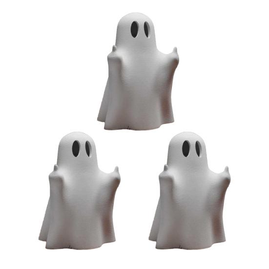 Yousheng 2/3/5Pcs Ghost Cat Garden Statue Halloween Pet Figurine Horror Festive Atmosphere Halloween Party Decor