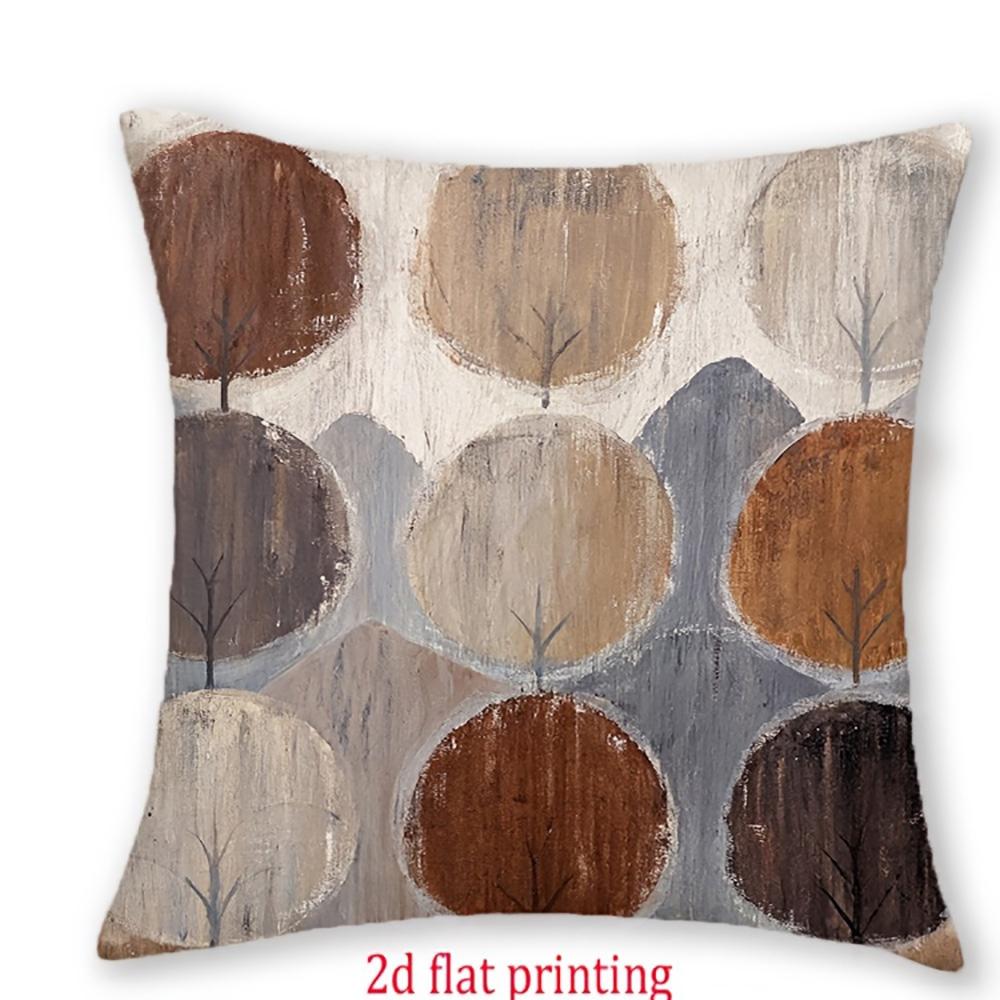 Stylish 2d Printed Pillowcases with Unique Patterns Sofa cushion cover home bedroom room decoration