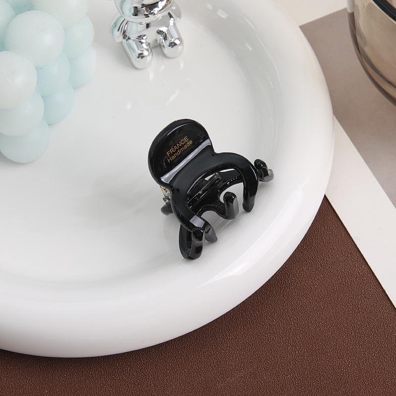 Piccola Pinza per Capelli Coreana Raffinata Pinza Acrilica per Capelli Donna Ragazze Ciuffi Lati Pinza Superiore Moda Versatile Fascia Pinza per Capelli