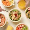 ZLIII Disposable Corn Starch Round Food Containers