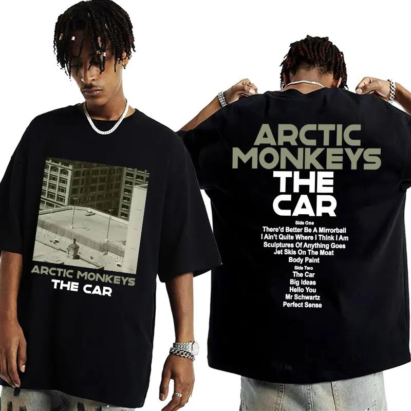 Vintage Favourite Worst Nightmare T Shirt Arctic Monkeys 505 Lyrics Print Tee Shirt for Men Women Hip Hop Punk Oversized T-shirt