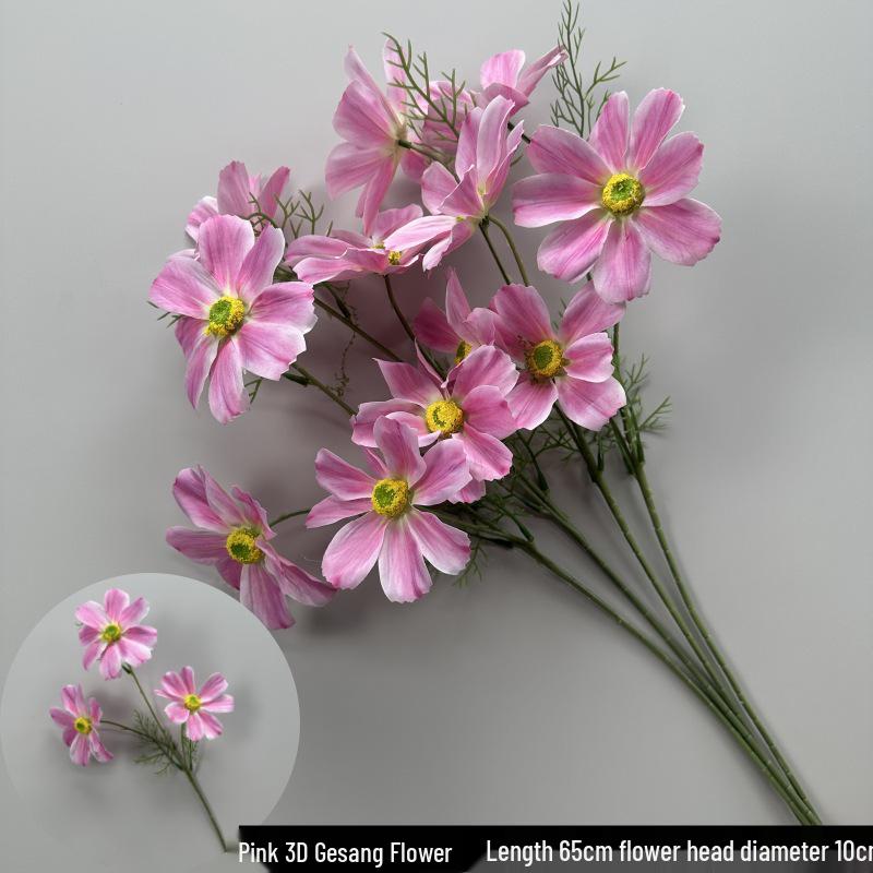 Wedding Pink Series Peony and Rose Artificial Flowers for Decorations