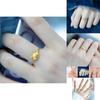 Stylish Gold Color Adjustable Rabbit Ring Featuring Playful Smiling Face For Women