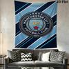 Manchester City Football Club Crest Bedding 1 Duvet Cover 2 Pillowcase Without Core Duvet Cover And Pillowcase Soft And Comfortable
