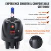 Hydraulic Outboard Steering Kit, 150HP, Marine Boat Hydraulic Steering System, with Helm Pump Two-Way Lock Cylinder and 24 Feet Hydraulic Steering