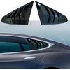 Για Tesla Model S Πίσω Πλαϊνά Καλύμματα Παραθύρων Περσίδες Σπορ Στυλ Δροσερή Εξωτερική Διακόσμηση κατάλληλα για Tesla Model S 2017-2024 Αξεσουάρ