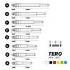 CUESOUL TERO System AK7 Darts Shaft Telescopic Built-in, 4pcs G47MM (CS-AK7+10G47)