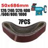 Reddish brown Sanding Belt Detailing Finishing Supplies Aluminum Oxide