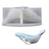 Silicone Candle Holder Molds Whale Shape Candle Cup Molds Silicone Craft Molds Candlestick Molds for Hand-Making Craft