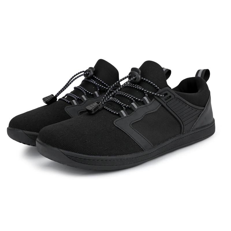 Unisex Breite Zehenpartie Flache Fitness- und Freizeitschuhe