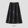 Rongtai High-Waisted A-Line Woolen Skirt for Women - 2025 Autumn/Winter Fashion, Mid-Length, Over-the-Knee, Casual Style
