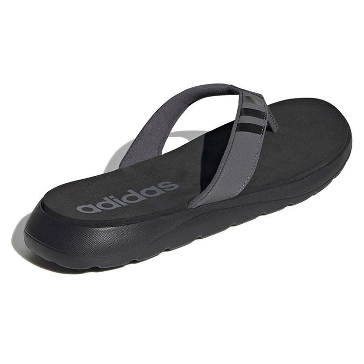 Adidas Comfort Flip Flops Core Black Grey