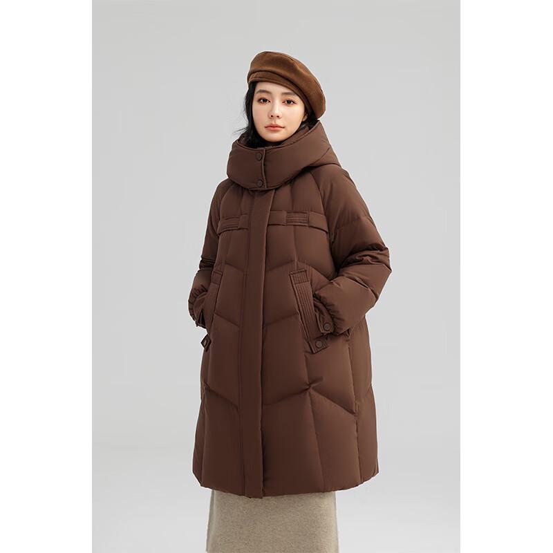 

Женская повседневная куртка-пуховик средней длины YAYA S