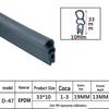 U-Shaped Waterproof Anti-Collision Dustproof Electrical Cabinet Rubber Seal