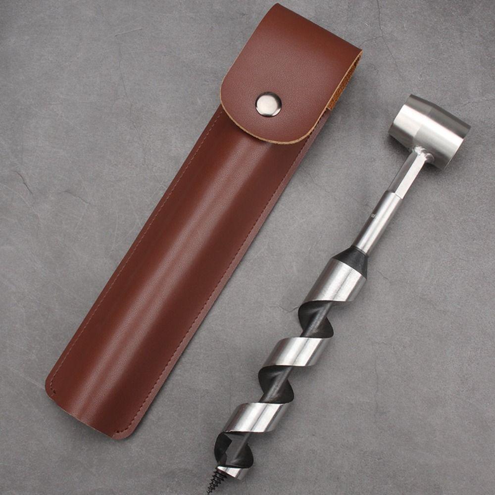 

Портативный ручной шнековый ключ Многофункциональный инструмент для создания отверстий под колышки Шнековые сверла Инструмент для сверления