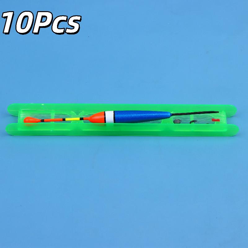 

10Pcs Shallow Water Floating Line Group Floating Fishing Line Fish Hook Beginner Hand Rod Accessories Vertical Fish Floating