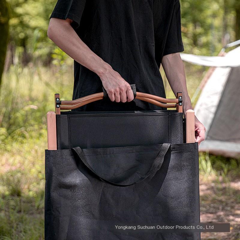 Folding Chair Storage Bag Waterproof Dustproof Shopping Bags Tote Shoulder Handbags Large Capacity with Handle for Camping