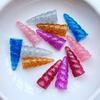 10 Stück Neues Niedliches Mini Glänzendes Einhornhorn Flache Rückseite Harz Cabochons Scrapbooking DIY Schmuck Bastel Dekoration Zubehör