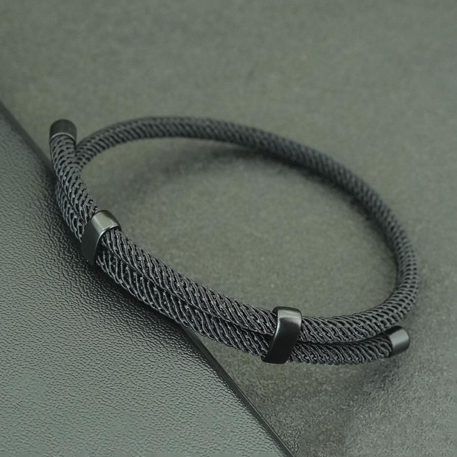 

Noter Trendy Men Bracelet With Grade A 4mm Milan Thread Multiple Colors Available Adjustable Braided Friendship Braclet Pulseras