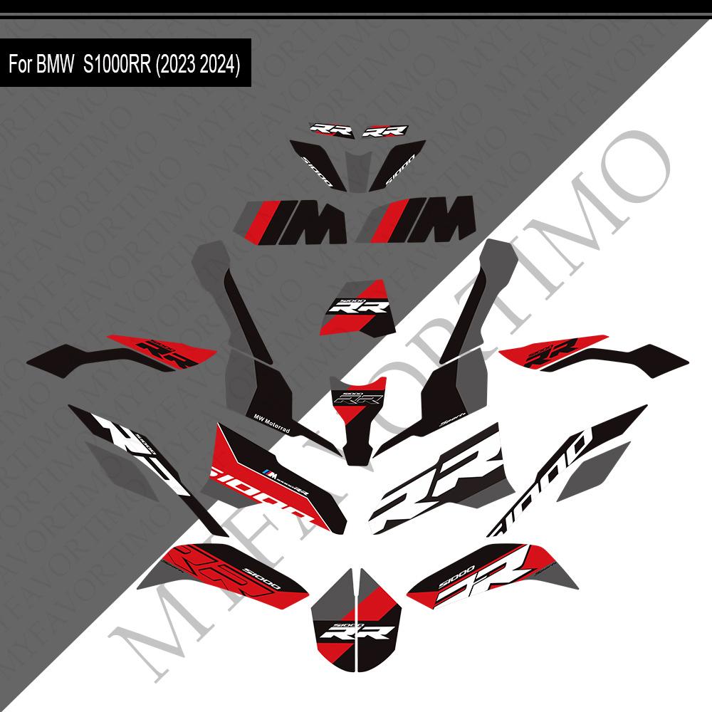 Umbrx8 For BMW S1000RR S 1000 RR S1000 Motorcycle Accessories Tank Pad Sticker Decal Body Sticker Protector Kit 2023 2024