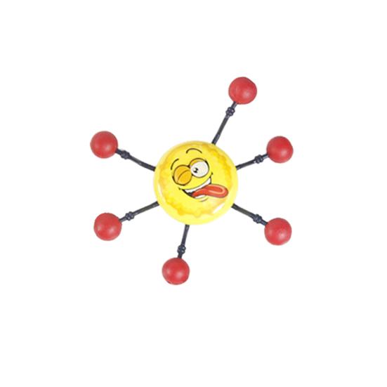

Игрушка для скалолазания на стену с 6 липкими ногами. Забавный рисунок с выражением. Эластичная портативная игрушка для снятия стресса. Ходунки для окон. Гусеничный паук. Игрушка для детей. Хитрая вечеринка. жёлтый