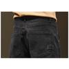 Plus Size Autumn Style Jeans Long Pants Men Elastic Loose Vintage High Waist Basic Casual Fashion Black Harem Men Trousers